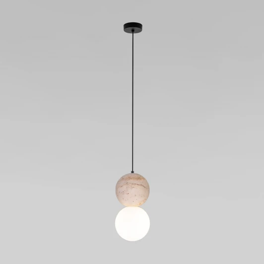 304051 травертин Подвесной светильник Eurosvet Stone 304051 травертин