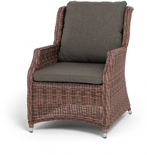 YH-C1548W brown "Неаполь" плетеный стул из искусственного ротанга, цвет коричневый 4SIS арт.УТ-00008525