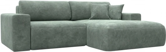 127726 Диван угловой Лига-036 НПБ Классик правый угол Лига Диванов (Велюр) арт.127726