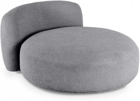 863588 Кушетка Fabro ОГОГО (арт.863588), (Ткань,Букле/Темно-серый)