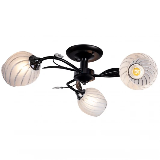 MD.0509-3-S BK+CH Потолочная люстра Imex MD.0509-3-S BK+CH