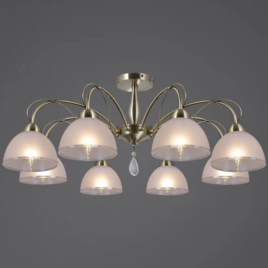 IL0506-8CSQ-25AB ELITE Потолочная люстра на штанге ILLUMICO IL0506-8CSQ-25AB ELITE