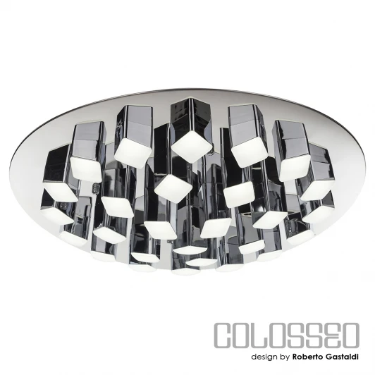 306/27PF-LEDChrome Потолочная люстра IDLamp Colosseo 306/27PF-LEDChrome