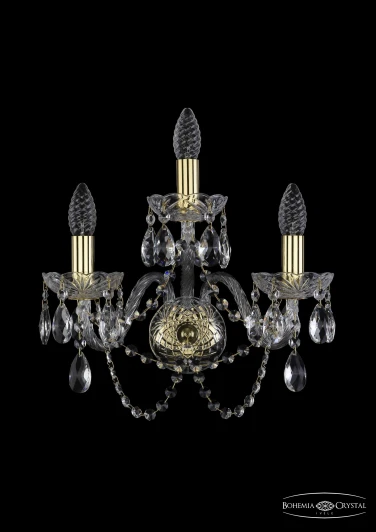 1402B/2+1/160 G Бра Bohemia 1402 1402B/2+1/160/G
