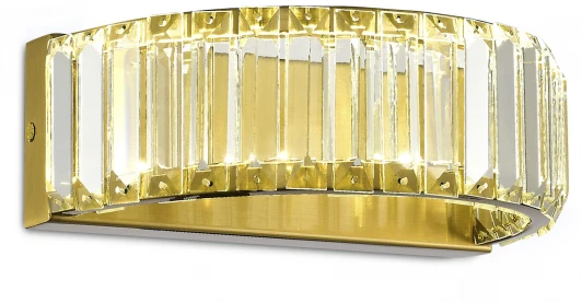 SL1622.301.01 Настенный светильник ST Luce Tivoli SL1622.301.01 Латунь/Прозрачный LED 1*13W 4000K (220V)