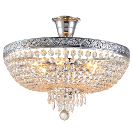 BAROCCO 81404/6C CHROME Потолочная люстра Natali Kovaltseva Barocco 81404/6C CHROME