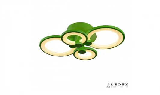 A001/4 Green Потолочная люстра iLedex Ring A001/4 Green