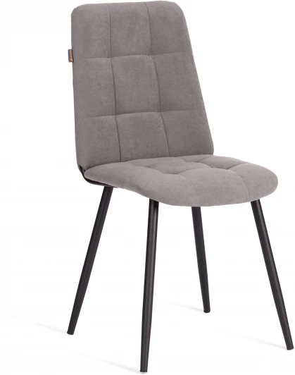 24293 Стул обеденный Asti Tetchair (Флок /Серый) арт. 24293