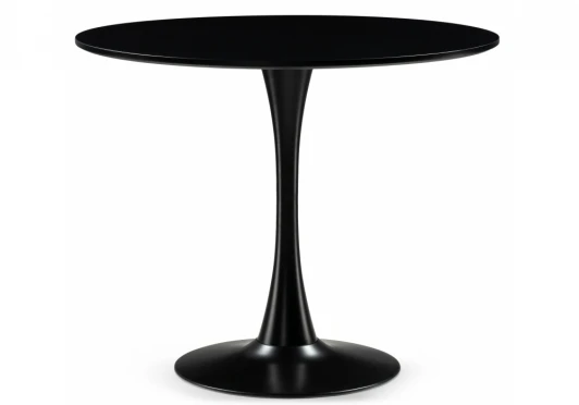 15241 Стол Woodville Tulip 90 black 15241