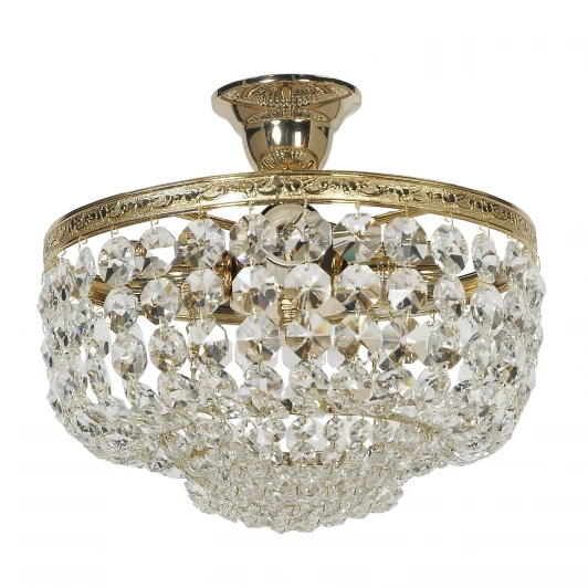 Favola E 1.3.30.501 G Потолочная люстра буше Arti Lampadari Favola E 1.3.30.501 G (220V, хрусталь)