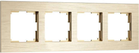 W0043511 Рамка на 4 поста (шампань) Werkel W0043511 (a066336)