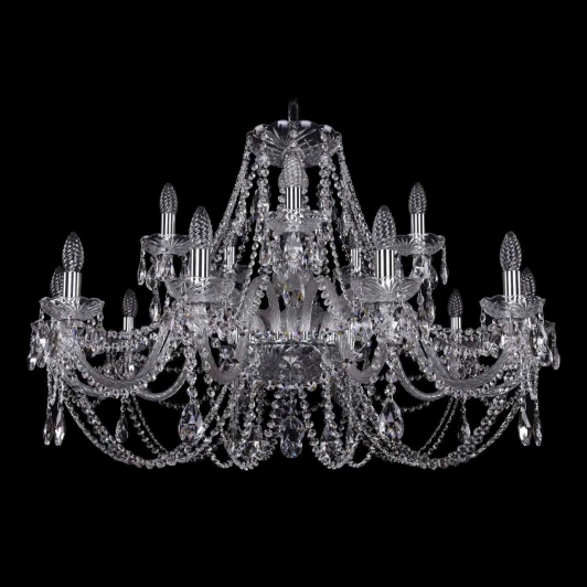 1406/10+5/360/Ni Подвесная люстра Bohemia 1406 1406/10+5/360/Ni