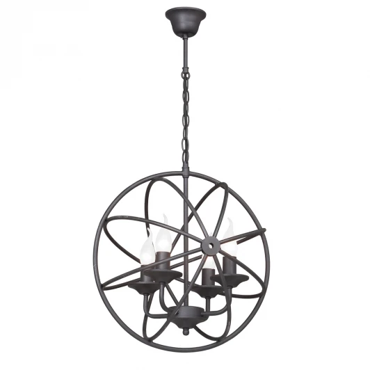 V4075/4 Подвесная люстра Vitaluce V4075/4 (220V, на цепи, свеча, круглые)