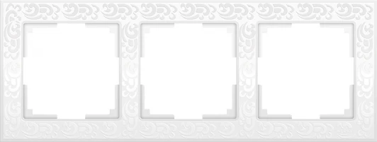 W0032301 Рамка на 3 поста (белый) W0032301 (a050802)