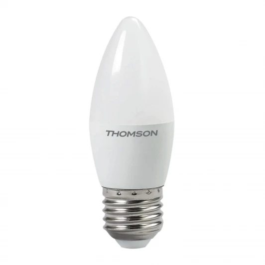 TH-B2022 Лампочка светодиодная белая свеча E27 8W Thomson Candle TH-B2022