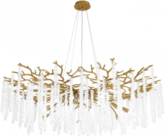 23110.1200.18.E14.A IB Подвесная люстра хрустальная Arte Milano Milano-1 23110.1200.18.E14.A IB (220V, на тросе)