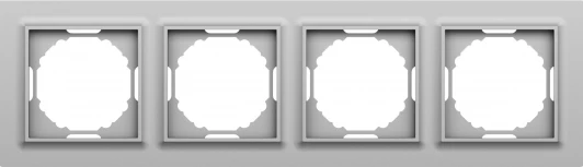 DEW21437 Рамка 4-я, Wave сталь Donel A07 DEW21437