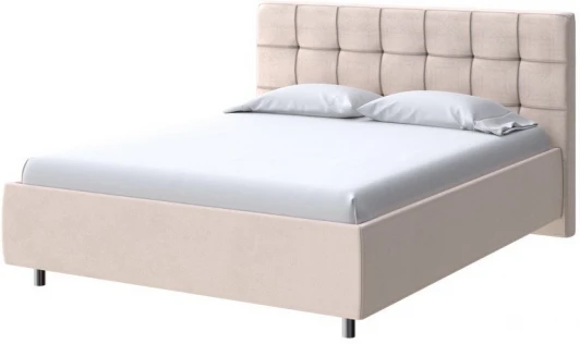 1935903 PROxSON Кровать Nety без основания (Ткань: Велюр Ultra Суфле) 200x200