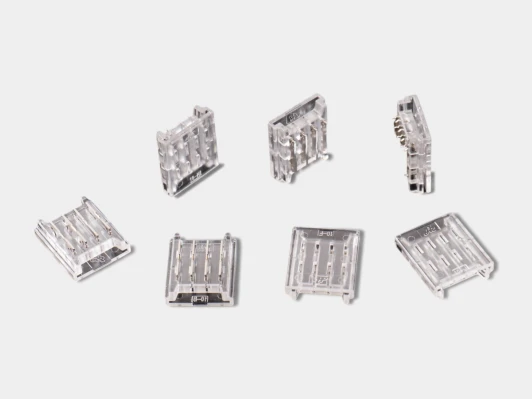 CN-10MM-4P-A-SMD Пластиковый коннектор без проводов для ленты RGB 10мм SWG CN-10MM-4P-A-SMD