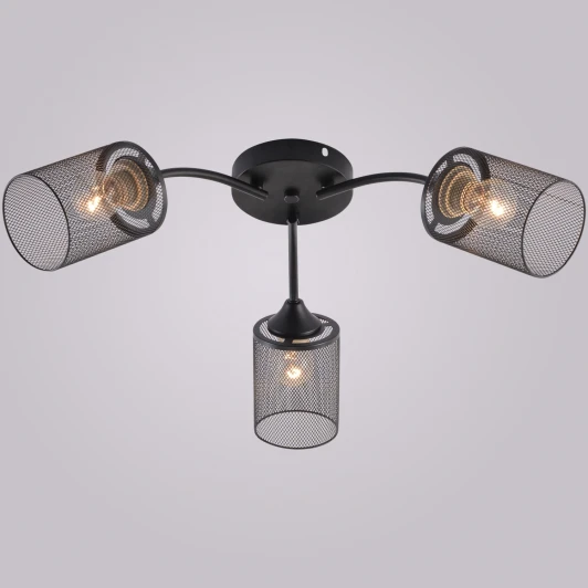 01624-0.3-03 BK Потолочная люстра Reluce 01624-0.3-03 BK (220V)