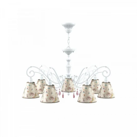 E3-07-WM-LMP-O-14-CRL-E3-07-PK-DN Люстра подвесная Classic 21 E3-07-WM-LMP-O-14-CRL-E3-07-PK-DN