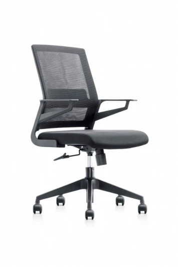CLG-430 MBN Black Кресло оператора современного дизайна CLG-430 MBN Black