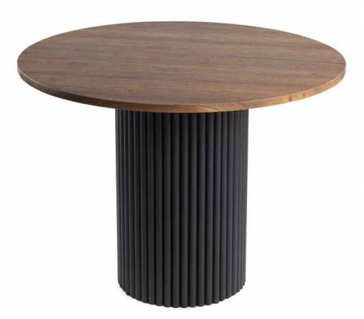 615170 Кухонный стол Notta Барел (Металл,МДФ/Черный) арт.615170