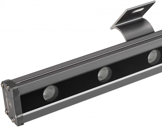 027958 Светодиодный прожектор линейный IP65 AR-LINE-1000L-48W-24V RGB-Warm3000 (Grey, 15x45 deg, DMX512) (Arlight, Закрытый) 027958