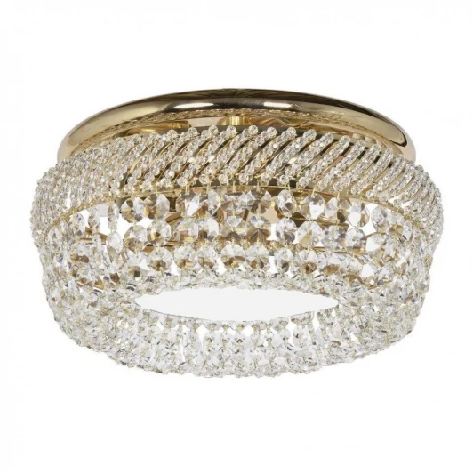 Bari E 1.4.35.100 G Потолочная люстра буше Dio D'Arte Bari E 1.4.35.100 G (220V, хрусталь, кольцо)