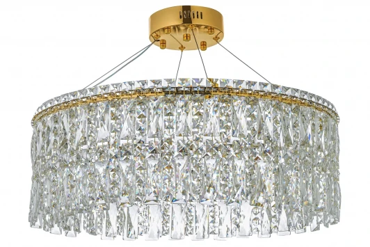 Ovindoli L 1.5.60.100 G Подвесная люстра Arti Lampadari Ovindoli Ovindoli L 1.5.60.100 G (LED, 220V, на тросе, круглые)