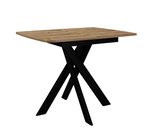 00-00079991 Стол DikLine DB110 Дуб галифакс/опоры черные арт.00-00079991