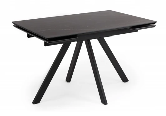 622897 Керамический стол Вилли 120(180)х80 shakespeare black / черный 622897