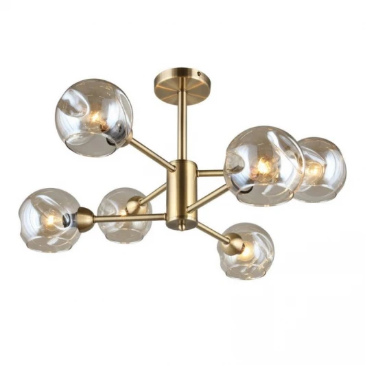 OML-93307-06 Потолочная люстра на штанге Omnilux 933 OML-93307-06 (220V, шарики)