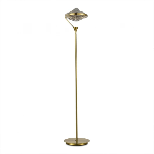 SL6115.305.01 Торшер ST Luce Amara SL6115.305.01 Латунь/Дымчато-Серый LED 1*19W 3000K