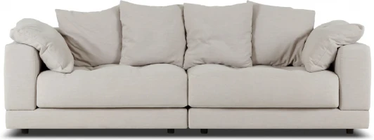 927278 Диван Cossato ОГОГО Обстановочка! (Ткань/Светло-серый) арт.927278