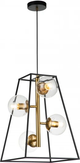 V000107 Люстра подвесная Faccetta V000107 (13005/B/4P Black)
