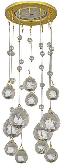 Osimo GU10.5.14.8.204 G Встраиваемый светильник хрустальный Dio D'Arte Osimo Gold GU10.5.14.8.204 G