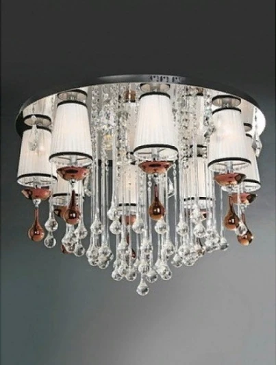 V5068/12PL Потолочная люстра Vitaluce V5068/12PL, 8хЕ14 макс.40Вт , 4хGU10 макс.50Вт (220V, подвески)