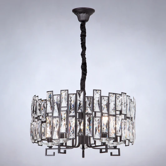 352/5 черный Подвесная люстра Bogate's Frammenti 352/5 Strotskis Smart (275/5)
