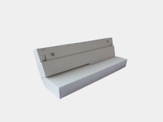 SY-LINK-FLMT-WH-12-WW Трековый светильник магнитный, светодиодный, белый, 12Вт, 48V IP20, 3000К Lumker SY-LINK SY-LINK-FLMT-WH-12-WW