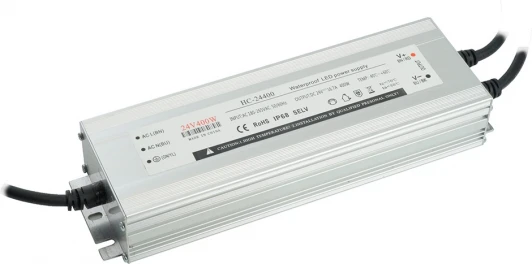 48744 Трансформатор электронный для светодиодной ленты 400W 24V IP67 (драйвер) Feron LB007 48744