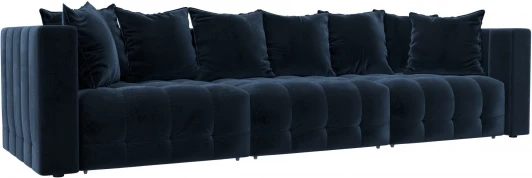 128776 Диван прямой Лига-052 НПБ Лонг Лига Диванов (Велюр) арт.128776