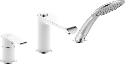 W40-39 Смеситель Rossinka W40-39 на борт ванны