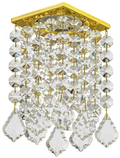 Tayo GU10.5.14.8x8.122 G Встраиваемый светильник хрустальный Dio D'Arte Tayo Gold GU10.5.14.8x8.122 G