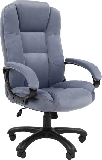 CHAIRMAN HOME 600 Компьютерное кресло CHAIRMAN HOME 600 (Пластик,Велюр/Голубой)