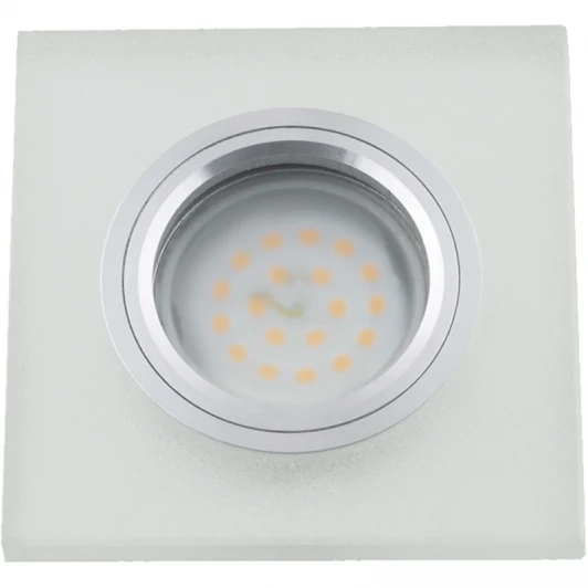 DLS-L113 GU5.3 CHROME/MATT CLEAR Встраиваемый точечный светильник Fametto Luciole DLS-L113 GU5.3 CHROME/MATT CLEAR