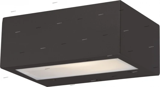 05-004-01WB Светильник настенный уличный Adelluce, 1 плафон, черный, белый