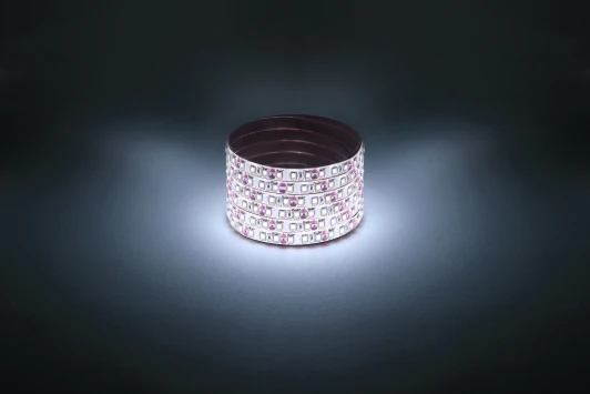 KU-2835AD-120D-W Светодиодная лента 12V 5м белый холодный ЭРА KU-2835AD-120D-W