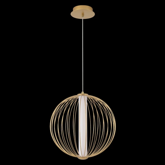 SYNC SP18W LED GOLD Подвесной светильник Crystal Lux SYNC SP18W LED GOLD (220V, на проводе, шар)