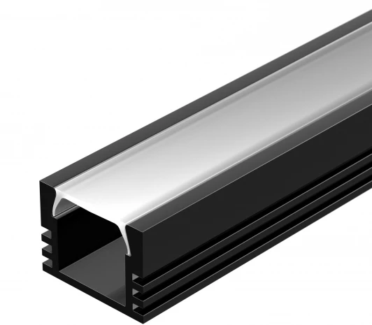 020895 Профиль PDS-S-2000 ANOD Black RAL9005 (Алюминий) 020895 Arlight